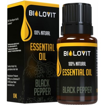 Bilovit Esenciální olej Černý pepř 10 ml – Hledejceny.cz
