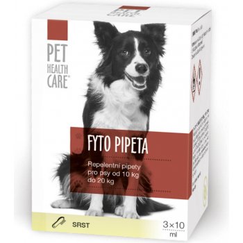 FARMACIA CARE PET HEALTH CARE Fytopipeta pes 10-20 kg 3x 10 ml