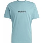 adidas Linear Sj Tee pánské triko tyrkysová – Zbozi.Blesk.cz
