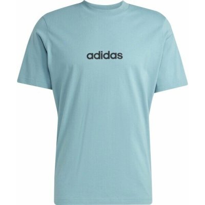 adidas Linear Sj Tee pánské triko tyrkysová – Zbozi.Blesk.cz