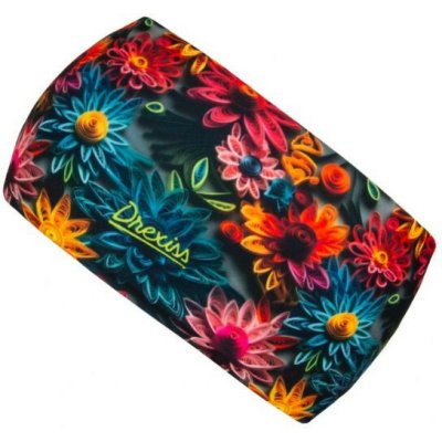 Drexiss Drexiss funkční čelenka Art Flowers – Zboží Dáma