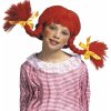 Dětský karnevalový kostým paruka Pipi dlouhá punčocha