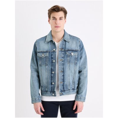 Celio Gudens pánská džínová bunda modrá – Hledejceny.cz