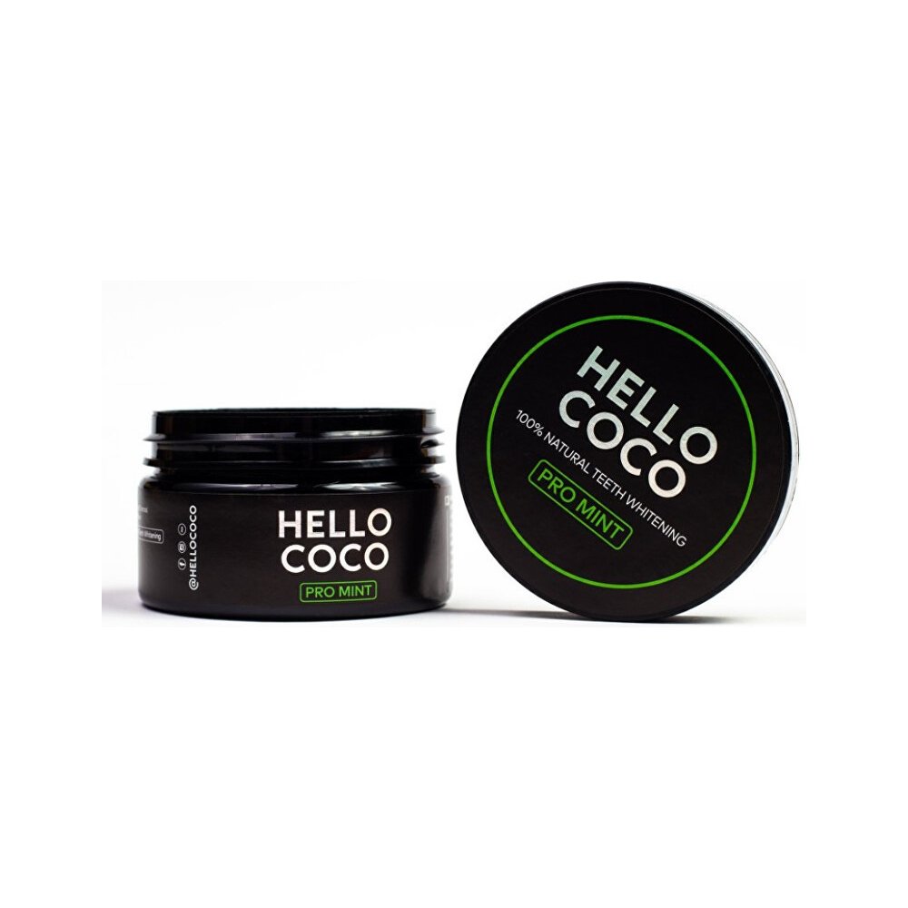Hello Coco Natural Teeth Whitening Pro Mint 30 G Heureka Cz