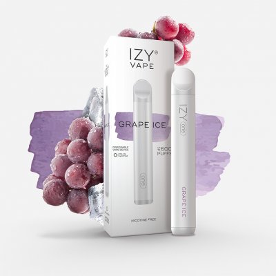 Izy Vape One Grape Ice 0 mg 600 potáhnutí 1 ks – Zbozi.Blesk.cz