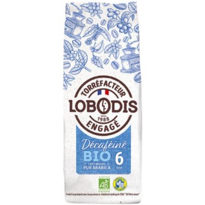 Lobodis výběrová káva bez kofeinu BIO 250 g – Zbozi.Blesk.cz