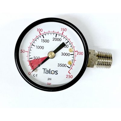 Varia-Plus Manometr CO2 vysoký tlak 250 bar 1/4"NPT levý závit – Hledejceny.cz
