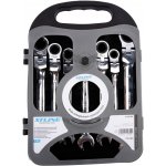 XTline sada očkoplochých ráčnových kloubových klíčů 7 dílů 10-19 mm KL345700 – Zbozi.Blesk.cz