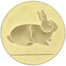Emblém králík zlato 25 mm