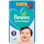 Pampers Active Baby 3 66 ks – Sleviste.cz