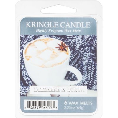 Kringle candle Cashmere & Cocoa Vonný Vosk, 64g