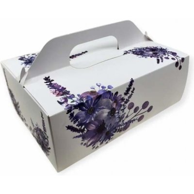 Svatební krabička výslužková Lila 26x18x9,5 cm – Zboží Dáma
