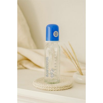 Baby Nova Novatex lahev skleněná bez dekoru 44105 240ml – Zboží Mobilmania