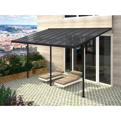 Rojaplast BRUCE J pergola - ŠEDÝ polykarbonát – Zboží Mobilmania