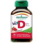 Jamieson Vitamín D3 Kids Jahoda 100 tablet – Hledejceny.cz