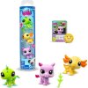 Figurka Basic Fun LPS Set 3 figurek v tubě Leguán Axolotl Nosorožec