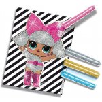 SES Creative L.O.L. Surprise vybarvování obrázků třpytkami set 4 karty – Hledejceny.cz