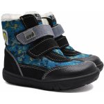 KTR zimní boty s membránou melír modrá/černá – Zboží Dáma