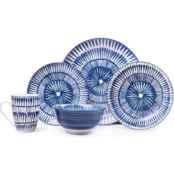 Bonami Essential Porcelánové nádobí v sadě s Lagoona 30 ks