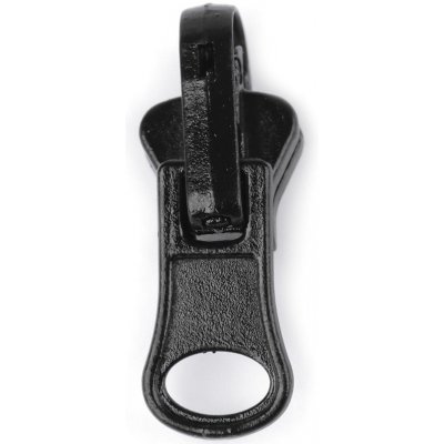 Jezdec ke kostěným zipům No 5 oboustranný překlápěcí - černá (10 ks) – Sleviste.cz