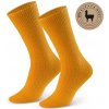 Steven ponožky s alpacké vlny 1044 žlutá