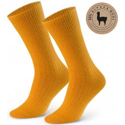Steven ponožky s alpacké vlny 1044 žlutá