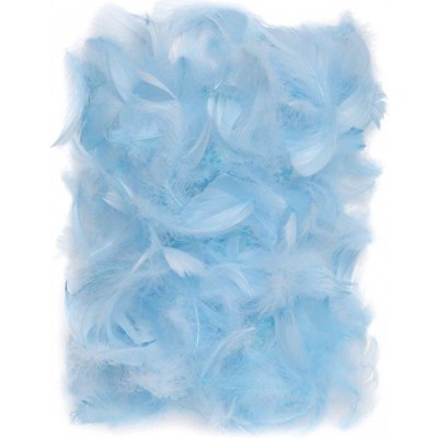 DP Craft Peří světle modré 10 gr. 5-12 cm – Sleviste.cz