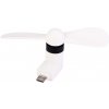 Gadgets Micro USB větráček bílý