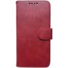 Pouzdro a kryt na mobilní telefon Pouzdro Mobiwear Luxusní kožené flip Xiaomi Poco F3 - Tmavě červené - L_DRS Dark Red Leather