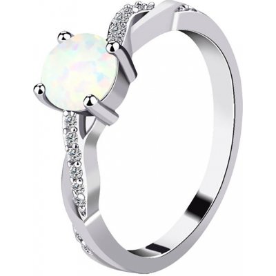 Mabell Dámský stříbrný prsten ALVINA CZ221R0397-OPAL 5C45
