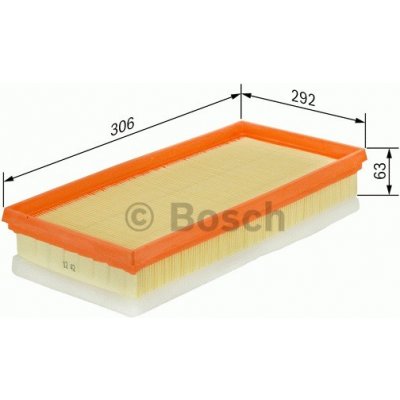 Vzduchový filtr Bosch 1 457 433 156 – Hledejceny.cz