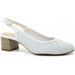 TAMARIS COMFORT, 8 89501 42 100 dámské bílé lodičky 8 89501 42 100 – Zboží Dáma