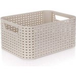 CURVER úložný box RATTAN Style2 M 38,6 x 17,2 x 28,7 cm krémový 03615-885 – Zbozi.Blesk.cz