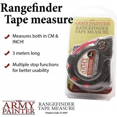 Army Painter Rangefinder Tape Measure měřítko rozsahu – Hledejceny.cz