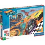 CLEMENTONI Hot Wheels 104 dílků – Zboží Mobilmania