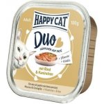 Happy cat Minkas Duo Paté Hovězí & Králík 100 g – Zbozi.Blesk.cz