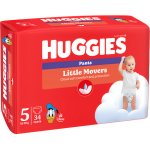 Huggies Little Movers Pants 5 34 ks – Sleviste.cz