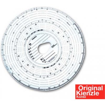 Kotoučky do tachografu KIENZLE 125-24 EC4K - 125 km/h – Zboží Živě