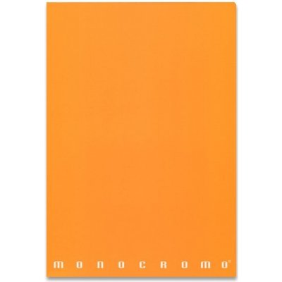 PIGNA ŠKOLNÍ SEŠIT MONOCROMO A5 ČTVEREČKOVANÝ oranžový – Zboží Mobilmania