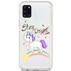 Pouzdro a kryt na mobilní telefon Samsung Pouzdro TopQ Samsung A31 silikon Stay Unicorn