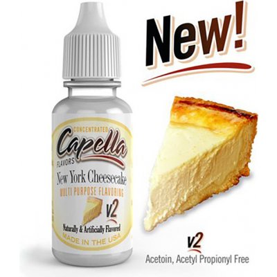 Capella Flavors USA New York Cheesecake 118 ml – Zboží Mobilmania
