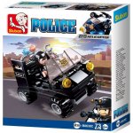 Sluban B0638C Policie SWAT Čtyřkolka – Zboží Mobilmania