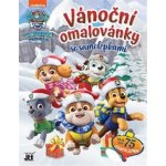 Vánoční omalovánky se samolepkami Tlapková patrola – Zboží Dáma