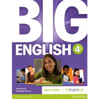 Big English 4 Pupil's Book and MyEnglishLab Pack – Zbozi.Blesk.cz