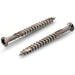 Terasový vrut 5x50 nerez C1 AISI 410, se zesíleným tělem, čočkovitá hlava, TORX – Hledejceny.cz
