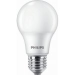 Philips LED žárovka E27 A60 8W 60W teplá bílá 3000K – Hledejceny.cz