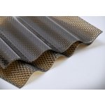 Palram Vlnitá polykarbonátová deska Exlusive 1,045 x 2 m 2,8 mm bronz – Hledejceny.cz