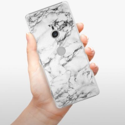 Pouzdro iSaprio - White Marble 01 - Sony Xperia XZ3 – Zbozi.Blesk.cz