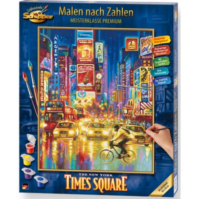 Schipper Malování podle čísel Times Square 40 x 50 cm – Sleviste.cz