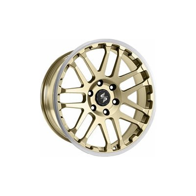 ETABETA COMBAT 10x22 5x120 ET33 gold matt lip polished | Zboží Auto